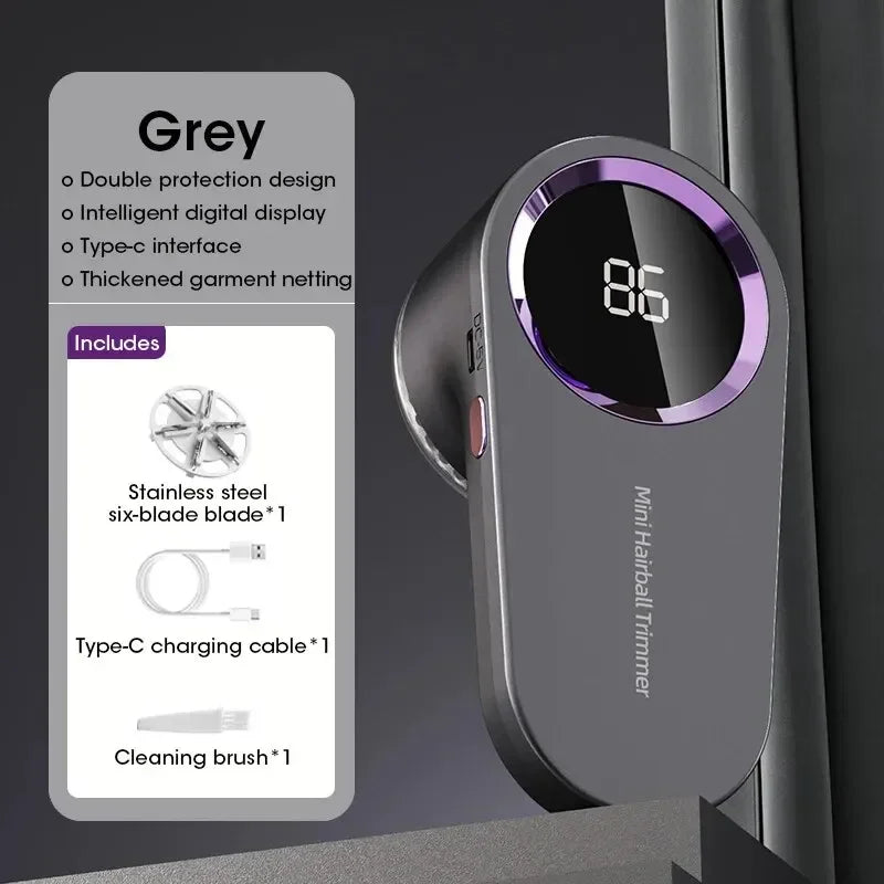 Elektryczna golarka do ubrań